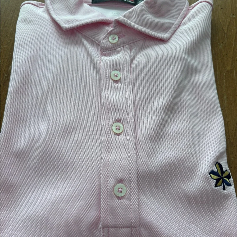 Ralph Lauren RLX Light Pink Polo Shirt